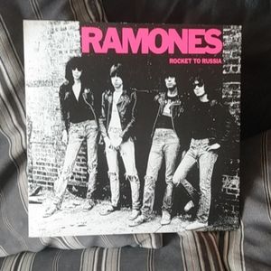Ramones LP rocket to Russia music Audio vintage ba